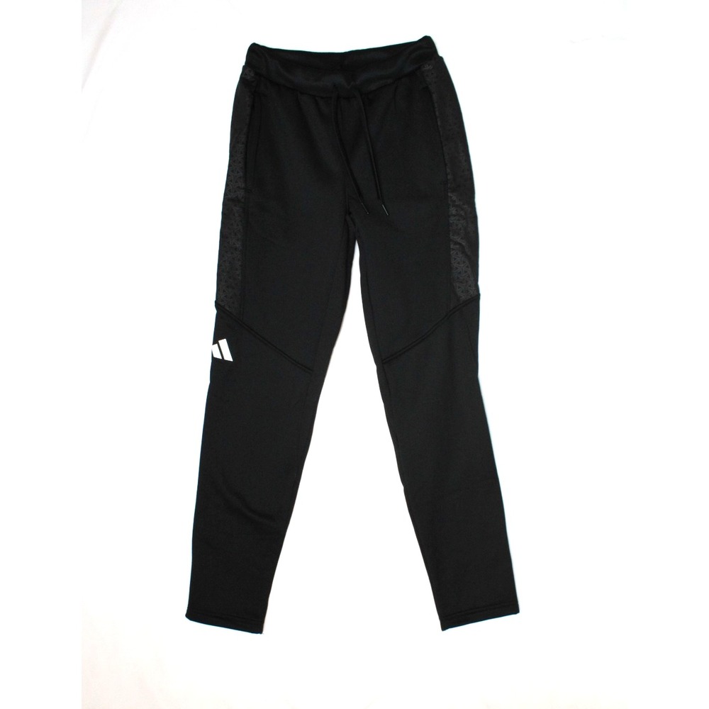 Adidas Mens Travel Pants Sweatpants Tapered Leg Aeroready Black Small HR5156 NWT